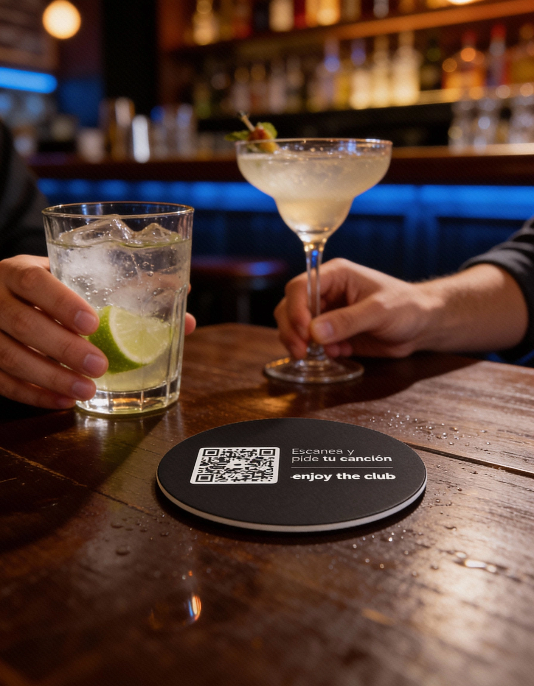 Peticiones por QR en un ambiente chill